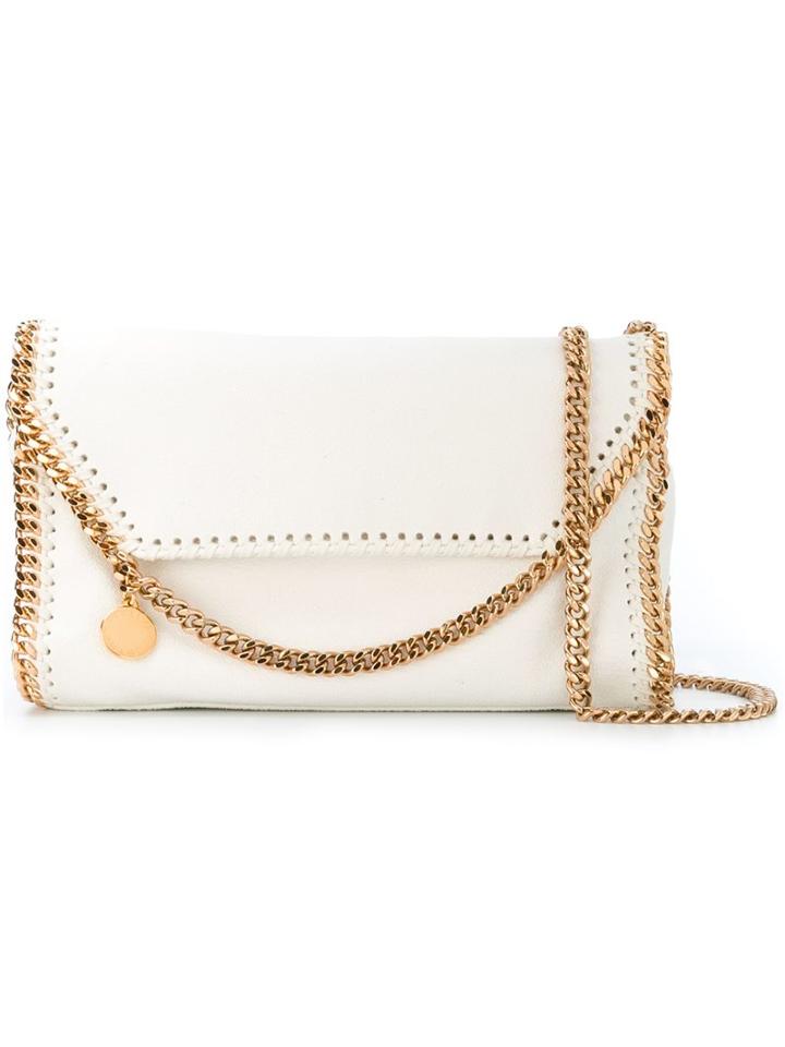 Stella Mccartney 'falabella Shaggy Deer' Shoulder Bag, Women's, White