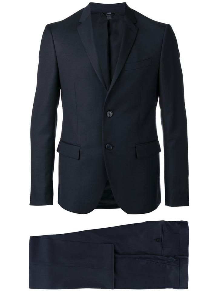 Fendi - Single-breasted Suit - Men - Polyester/acetate/cupro/virgin Wool - 50, Blue, Polyester/acetate/cupro/virgin Wool