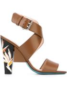 Fendi 'paradise Flower' Sandals