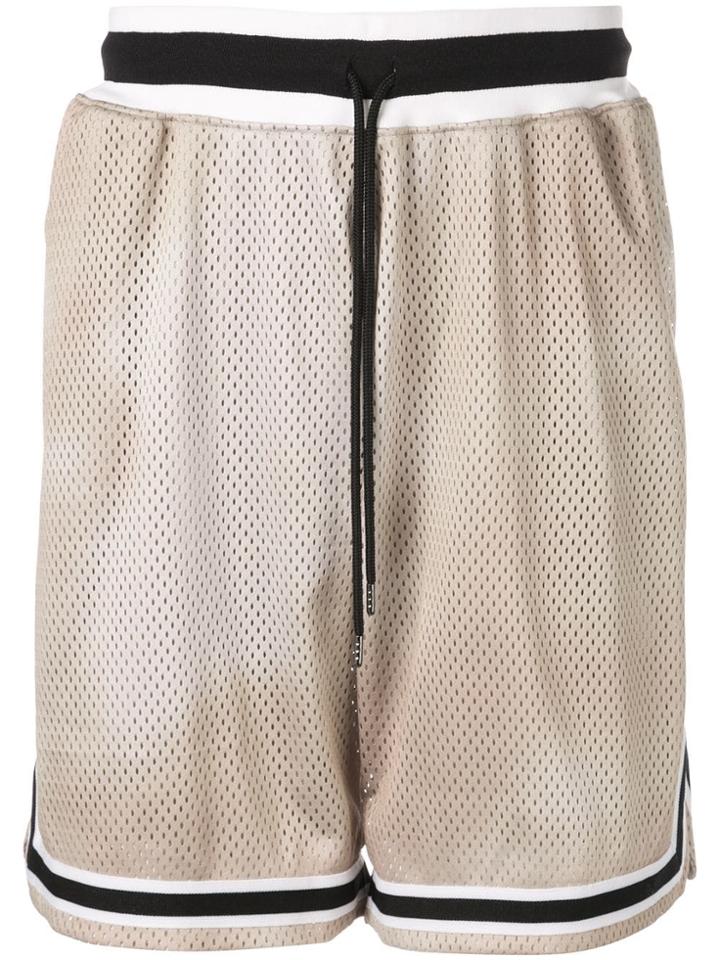 John Elliott Knee-length Basketball Shorts - Neutrals