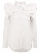 Junya Watanabe Comme Des Garçons Ruffled Appliqué Shirt