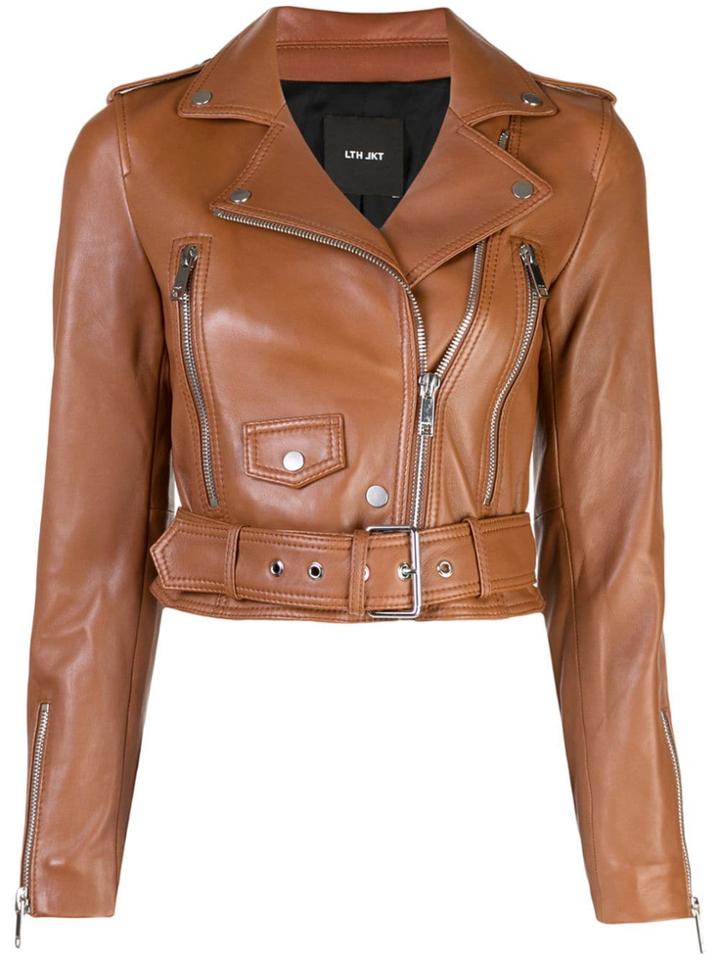 Lth Jkt Mya Biker Jacket - Brown