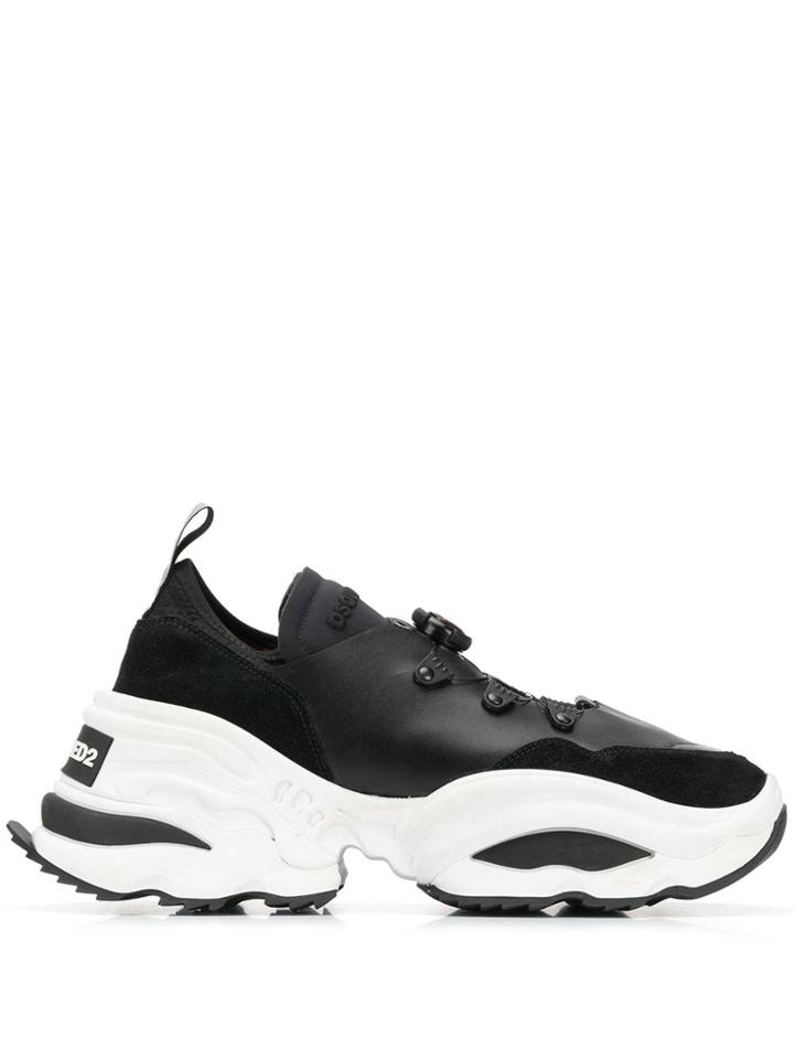 Dsquared2 The Giant Chunky Sneakers - Black