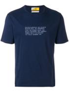 Geym Loose Printed T-shirt - Blue