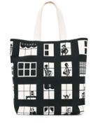 Chanel Pre-owned Windows Hand Tote Bag - White