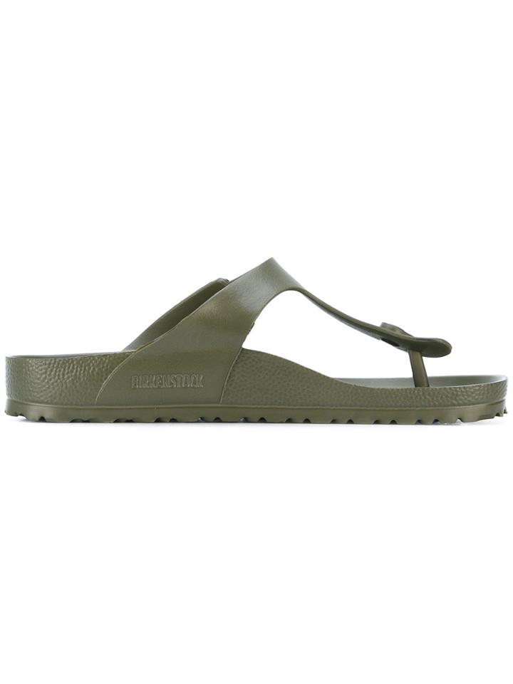 Birkenstock Gizeh Flip Flops - Green