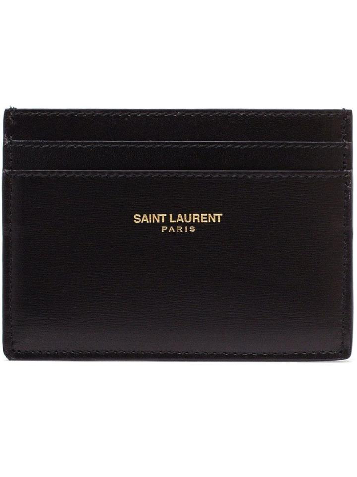 Saint Laurent 'paris' Cardholder - Black