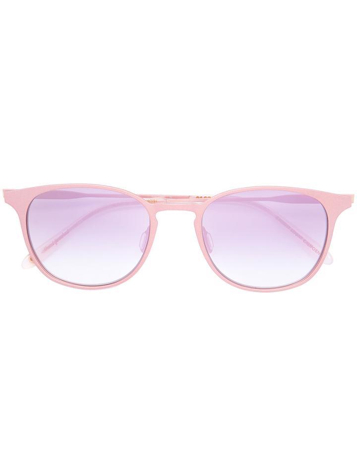 Garrett Leight - Kinney M Sunglasses - Women - Acetate/metal (other) - One Size, Pink/purple, Acetate/metal (other)