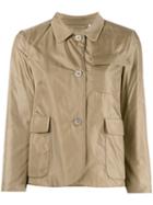 Aspesi - Americana Cropped Jacket - Women - Polyamide/polyester - L, Women's, Nude/neutrals, Polyamide/polyester