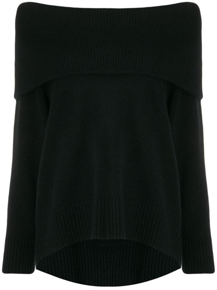 N.peal Off The Shoulder Jumper - Black