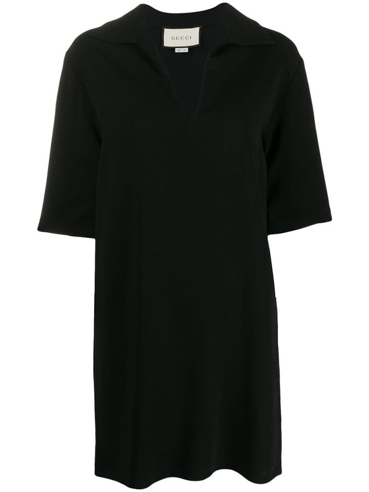 Gucci Web Stripe Oversize Top - Black