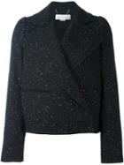 Stella Mccartney Asymmetric Design Blazer, Women's, Size: 38, Black, Cotton/polyamide/viscose/wool