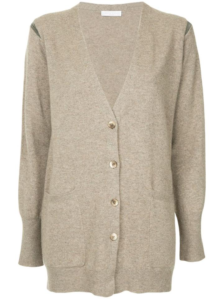 Fabiana Filippi Mid-length Cardigan - Neutrals