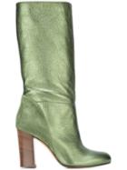 Michel Vivien Heeled Mid Calf Boots