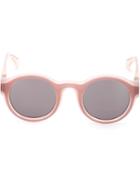 Mykita - Round Frame Sunglasses - Unisex - Acetate - One Size, Pink/purple, Acetate
