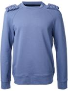 Wan Hung Cube Shoulder Detail Sweatshirt, Men's, Size: 50, Grey, Cotton
