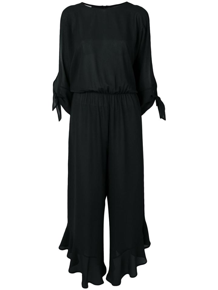 Pinko Ruffled Jumpsuit - Black