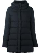 Herno Hooded Puffer Jacket, Women's, Size: 48, Black, Fruit Acids