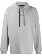 1017 Alyx 9sm Relaxed-fit Logo Hoodie - Grey