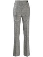 Ermanno Scervino Houndstooth Check Trousers - Black