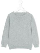 Paolo Pecora Crew Neck Jumper, Boy's, Size: 8 Yrs, Grey