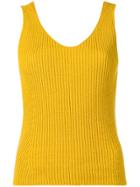 Vince Knitted Vest - Yellow