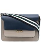 Marni - Trunk Shoulder Bag - Women - Calf Leather - One Size, Women's, Grey, Calf Leather