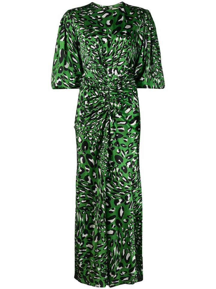 Alexandre Vauthier Abstract Pattern Dress - Green