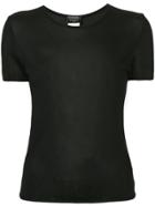 Chanel Vintage Logo Short-sleeved Top - Black