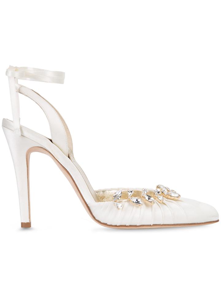 Sarah Flint Luisa Pumps - White