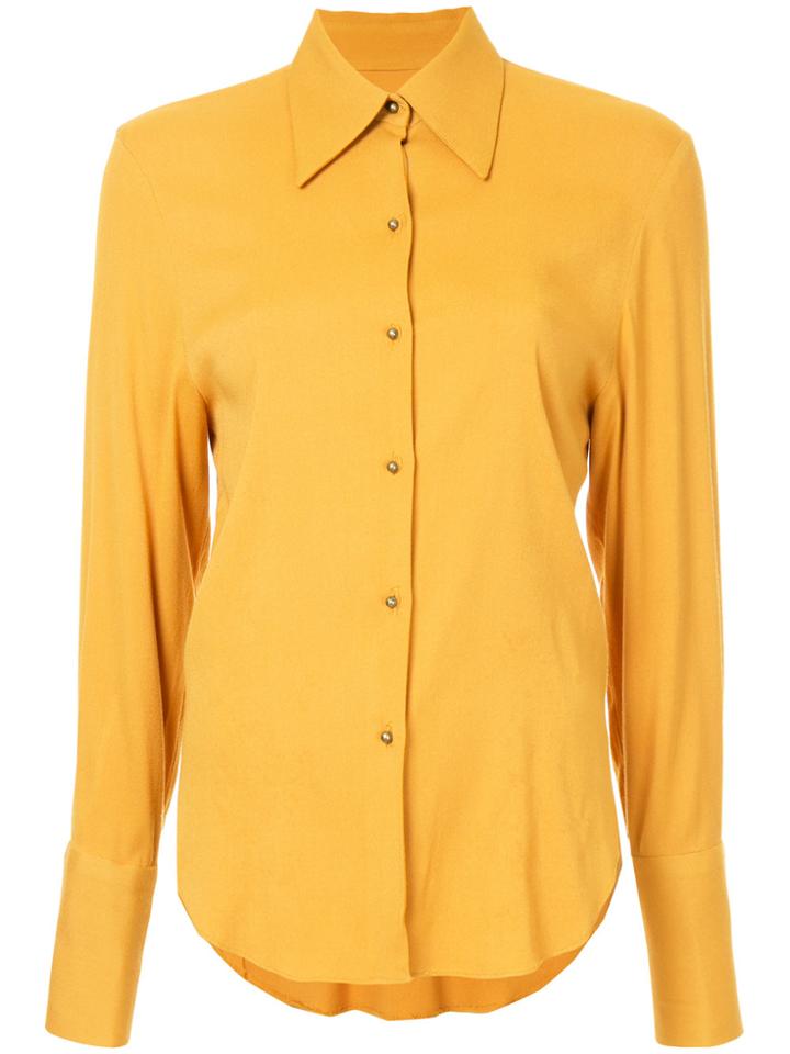 Bianca Spender Rationalist Shirt - Yellow & Orange