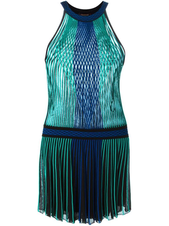 Roberto Cavalli Woven Dress