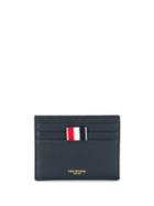 Thom Browne 4-bar Stripe Cardholder - Blue