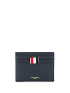 Thom Browne 4-bar Stripe Cardholder - Blue