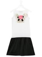 Gucci Kids - Floral Dress - Kids - Cotton/polyester/spandex/elastane/triacetate - 12 Yrs, White