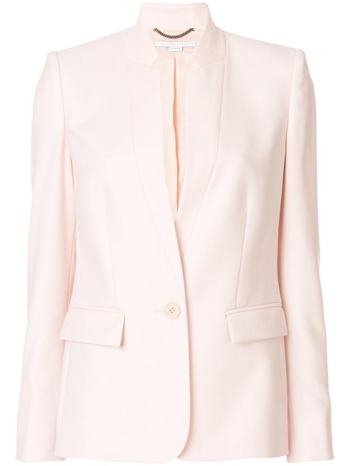 Stella Mccartney Slim-fit Tailored Blazer - Nude & Neutrals