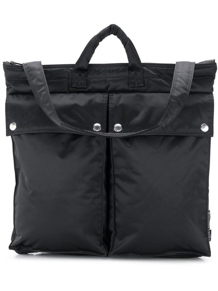 Mackintosh Black Nylon Porter Helmet Bag