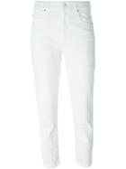 Isabel Marant Étoile 'nahia' Jeans, Women's, Size: 42, White, Cotton/spandex/elastane