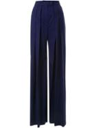 Martin Grant Palazzo Trousers, Women's, Size: 38, Black, Cotton