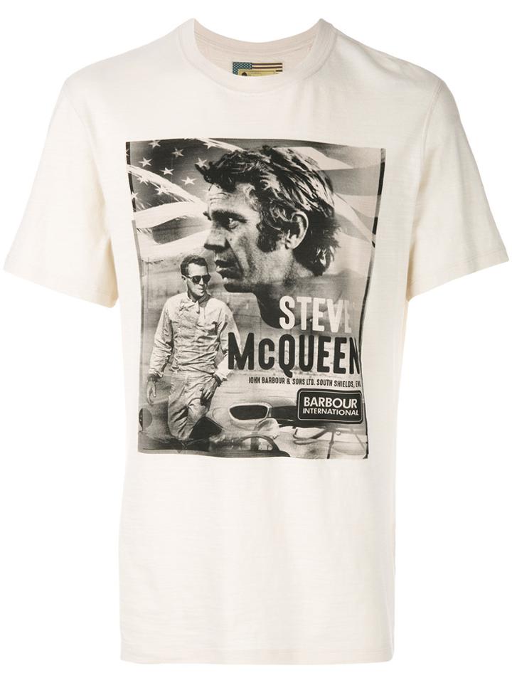 Barbour Steve Mcqueen T-shirt - Nude & Neutrals