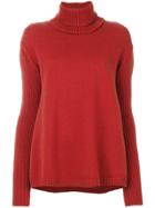 Société Anonyme Detachable Roll-neck Jumper - Yellow & Orange