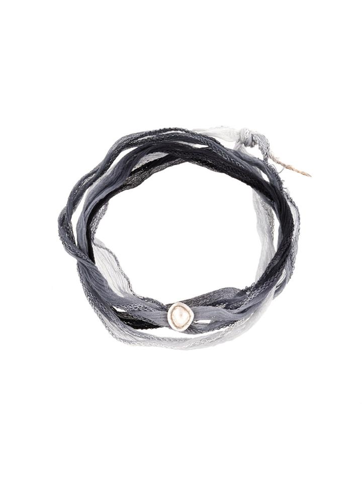 Christian Koban Slice Diamond Choker Bracelet - Grey