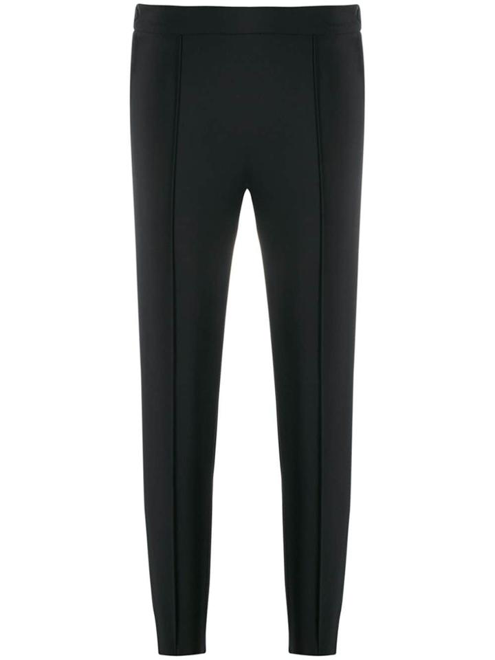Max Mara Studio Jersey Skinny Trousers - Black