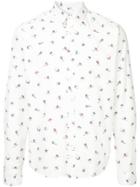 Band Of Outsiders Ski Print Shirt - White