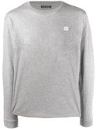 Acne Studios Long Sleeved Crew Neck T-shirt - Grey