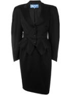 Thierry Mugler Vintage Two Piece Sut - Black