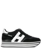 Hogan H483 Platform Sneakers - Black
