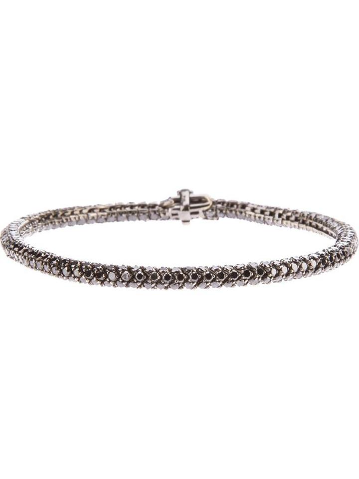 Christian Koban Diamond Snake Chain Bracelet