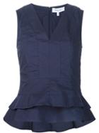 Derek Lam 10 Crosby Peplum Tank