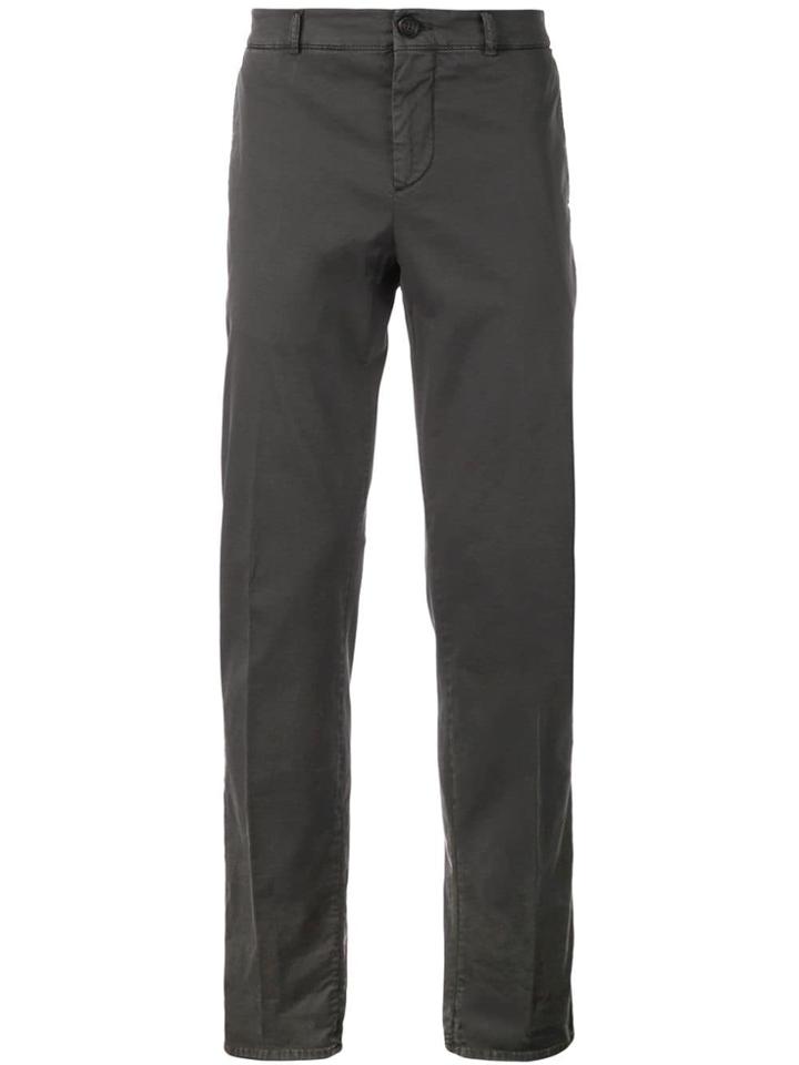 Brunello Cucinelli Straight Leg Trousers - Grey